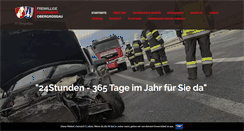 Desktop Screenshot of ff-obergrossau.at